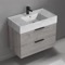 Floating Bathroom Vanity, Modern, 32
